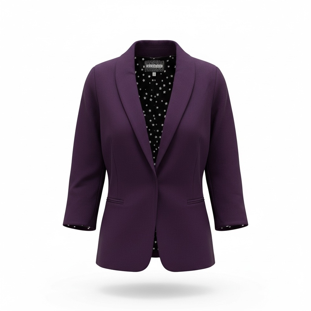 Noe Heights from Stitchfix Deep Purple Women's Blazer